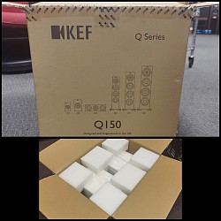 KEF Q150 (original box, documentation)